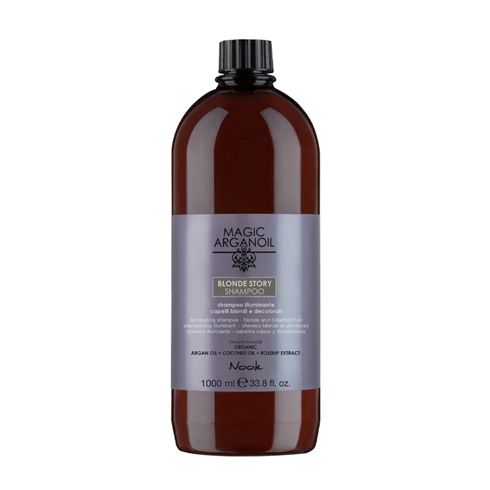 Nook Magic Arganoil Blonde Story Sarı Saçlar İçin Parlatıcı Şampuan 1000ml