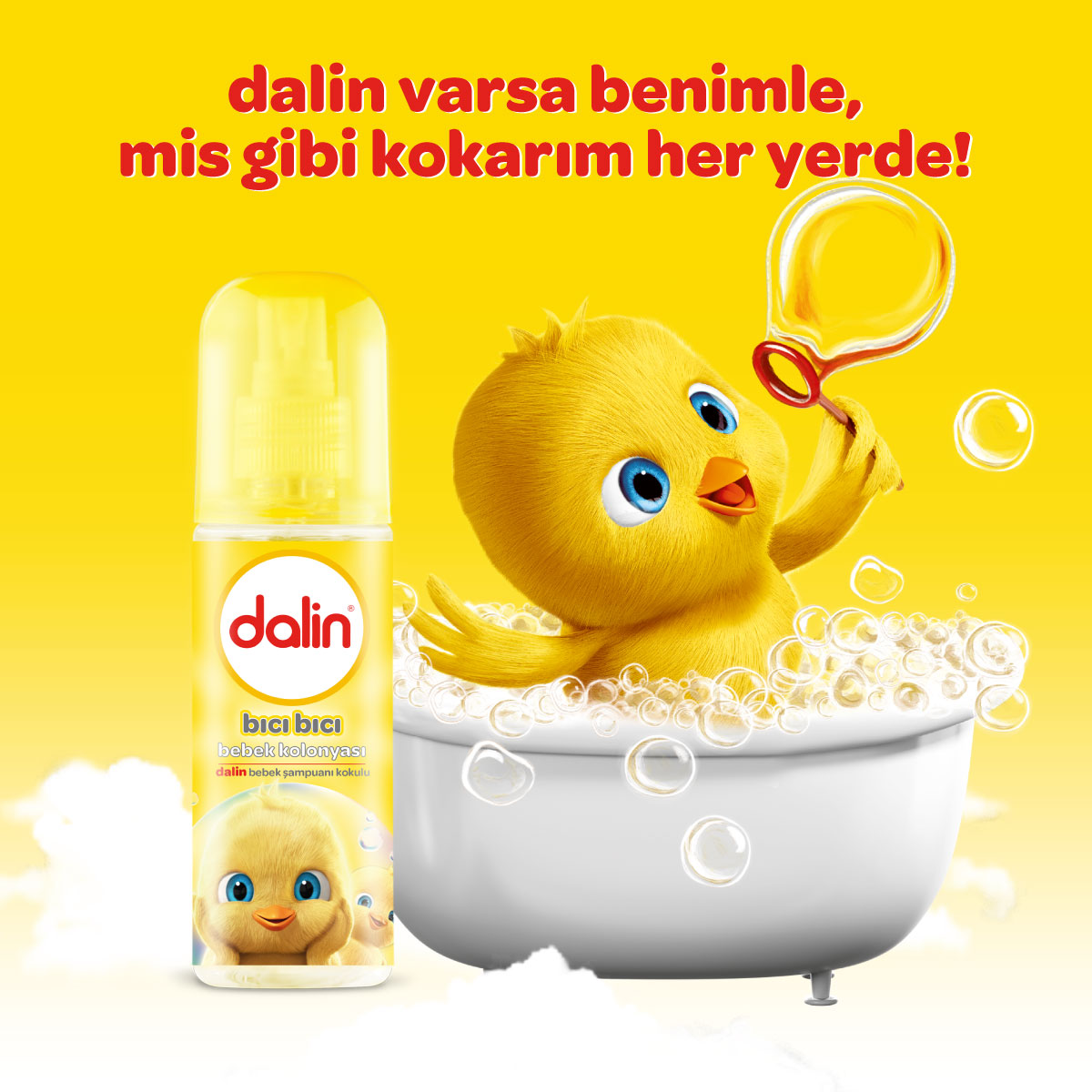 Dalin Bebek Kolonyası Bıcı Bıcı Kokusu 150 ML