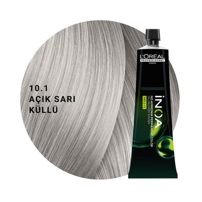 L’Oréal Professionnel INOA Saç Boyası 60gr - 10.1 Açık Sarı Küllü