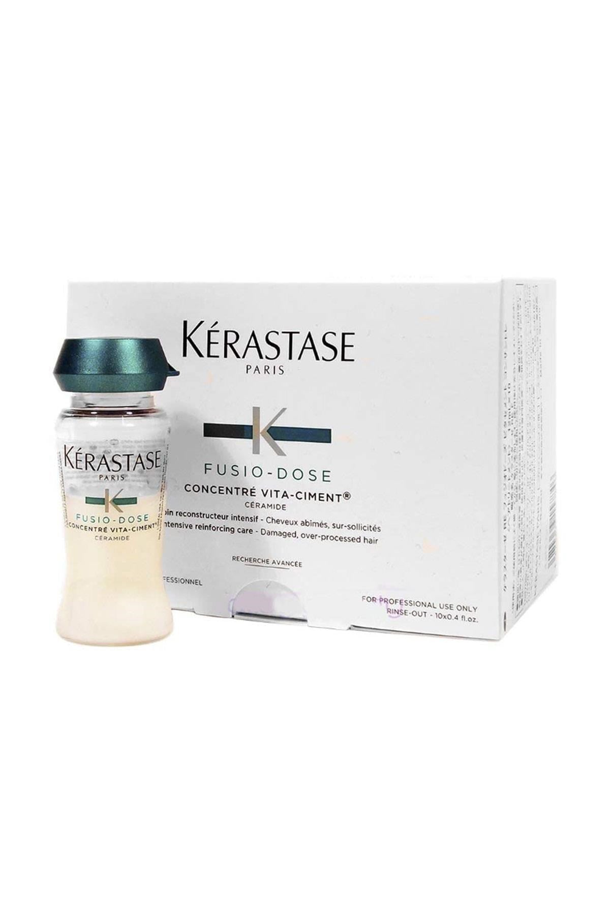 Kerastase Fusio Dose Concentré Vita Ciment Yıpranmış Saçlar İçin Bakım Kürü 10x12ml