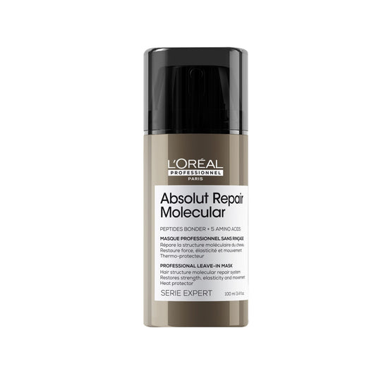 L'Oreal Professionnel Serie Expert Absolut Repair Molecular Tüm Yıpranmış Saçlar İçin Durulanmayan Maske 100 ml