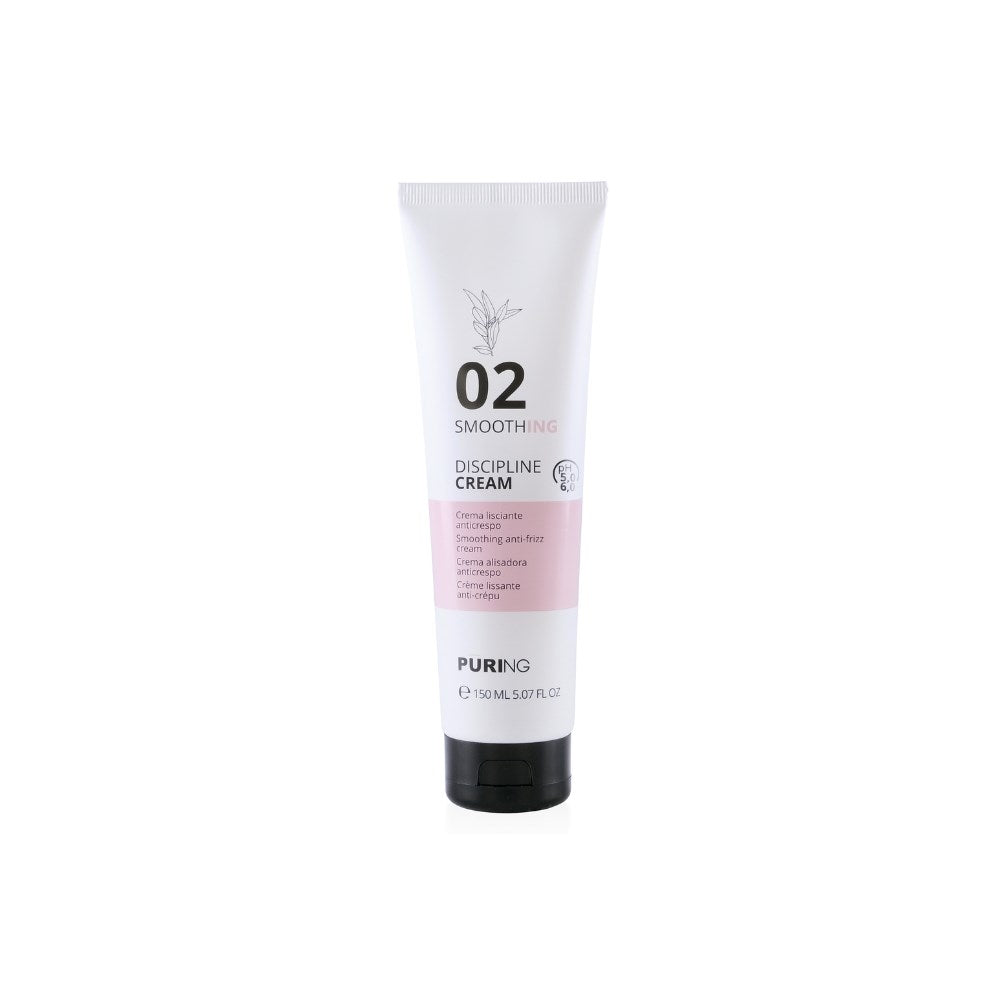 PURING 02 Smoothing Kabaran Saçlar için Keratin&Zeytinyağlı Düzleştirici Durulanmayan Fön Kremi 150ml