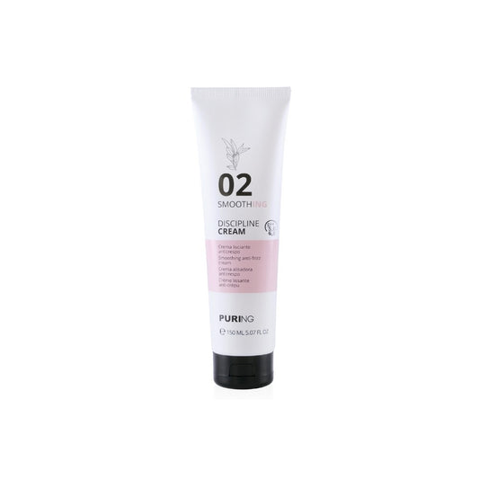 PURING 02 Smoothing Kabaran Saçlar için Keratin&Zeytinyağlı Düzleştirici Durulanmayan Fön Kremi 150ml