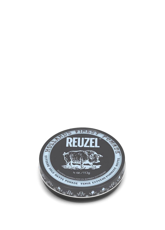 Reuzel Extreme Hold Matte Ekstra Güçlü Tutuşlu, Mat Bitişli Su Bazlı Saç Pomadı 113 gr