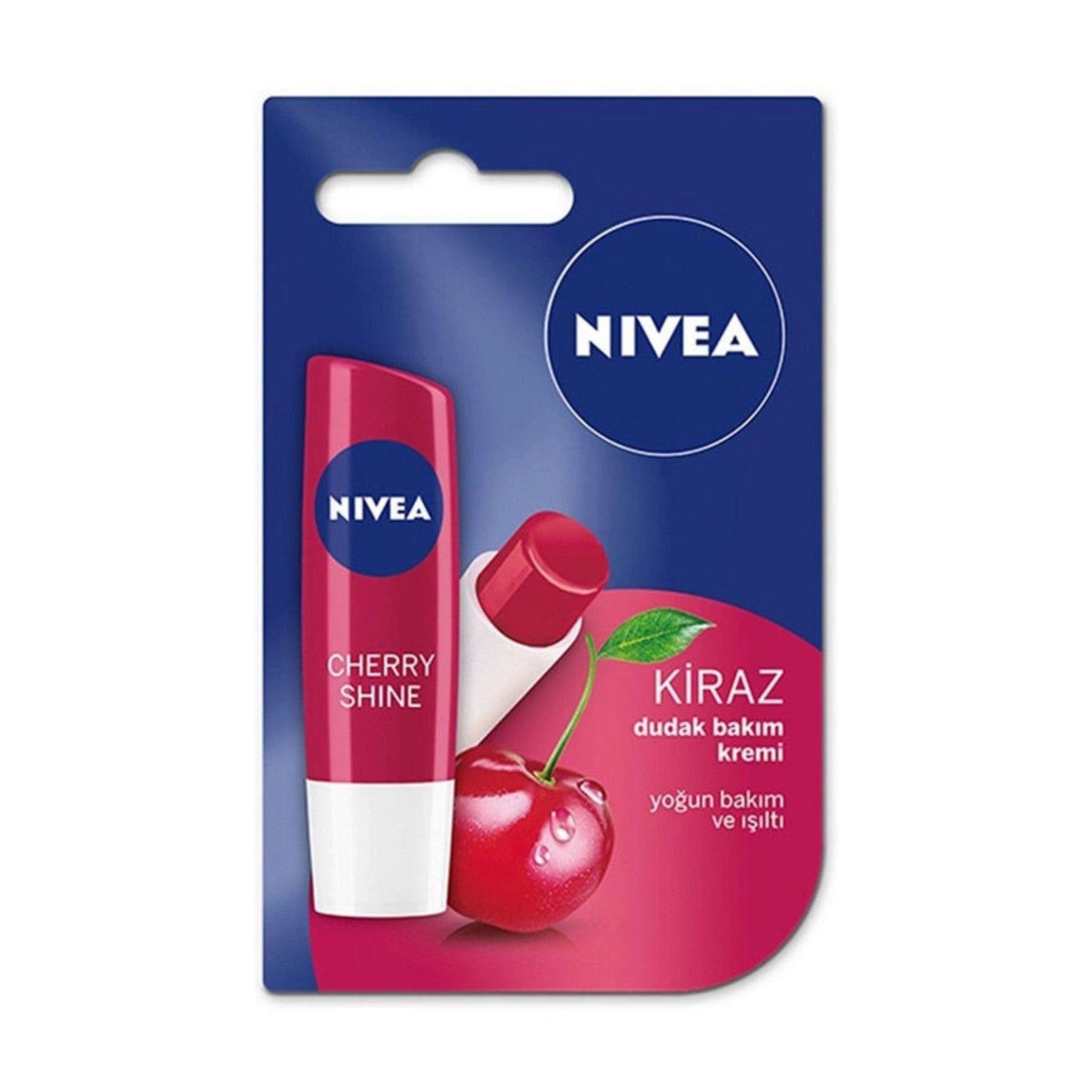 Nivea Cherry Shine Dudak Bakım Kremi 4.8gr