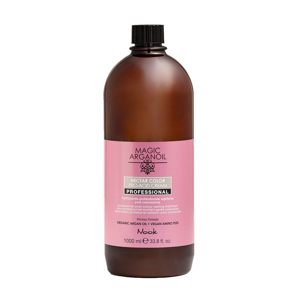 Nook Magic Arganoil Nectar Color Pro-Acid Profesyonel Boyama Sonrası Renk Sabitleyici Krem 1000ml
