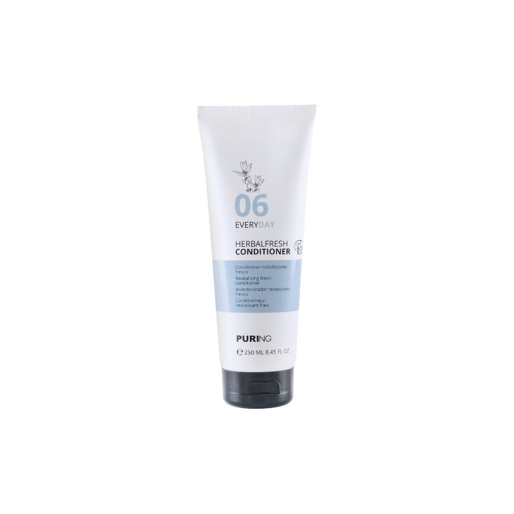 PURING 06 Everyday Tüm Saçlar için Mentol&Bitki Özlü Hassas Saç Derisi Ferahlatıcı Saç Kremi 250ml