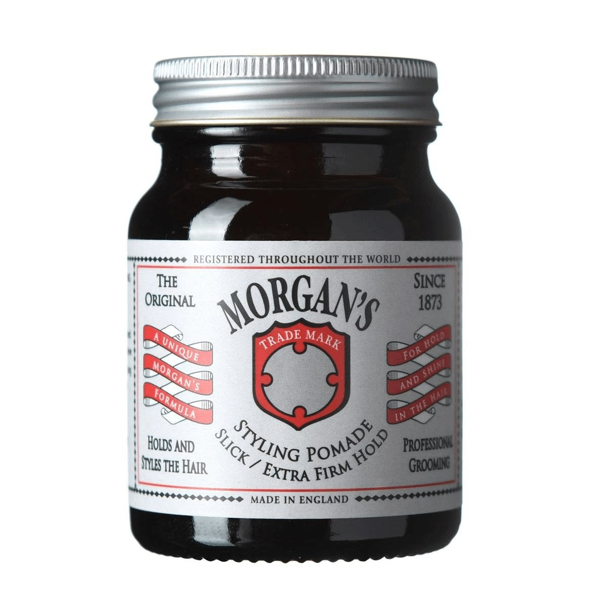 MORGAN'S POMADE Styling Pomade Extra Firm Hold  Extra Sert Tutucu Şekillendirici Pomad (SILVER LABEL) 100gr