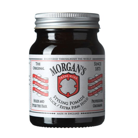 MORGAN'S POMADE Styling Pomade Extra Firm Hold  Extra Sert Tutucu Şekillendirici Pomad (SILVER LABEL) 100gr