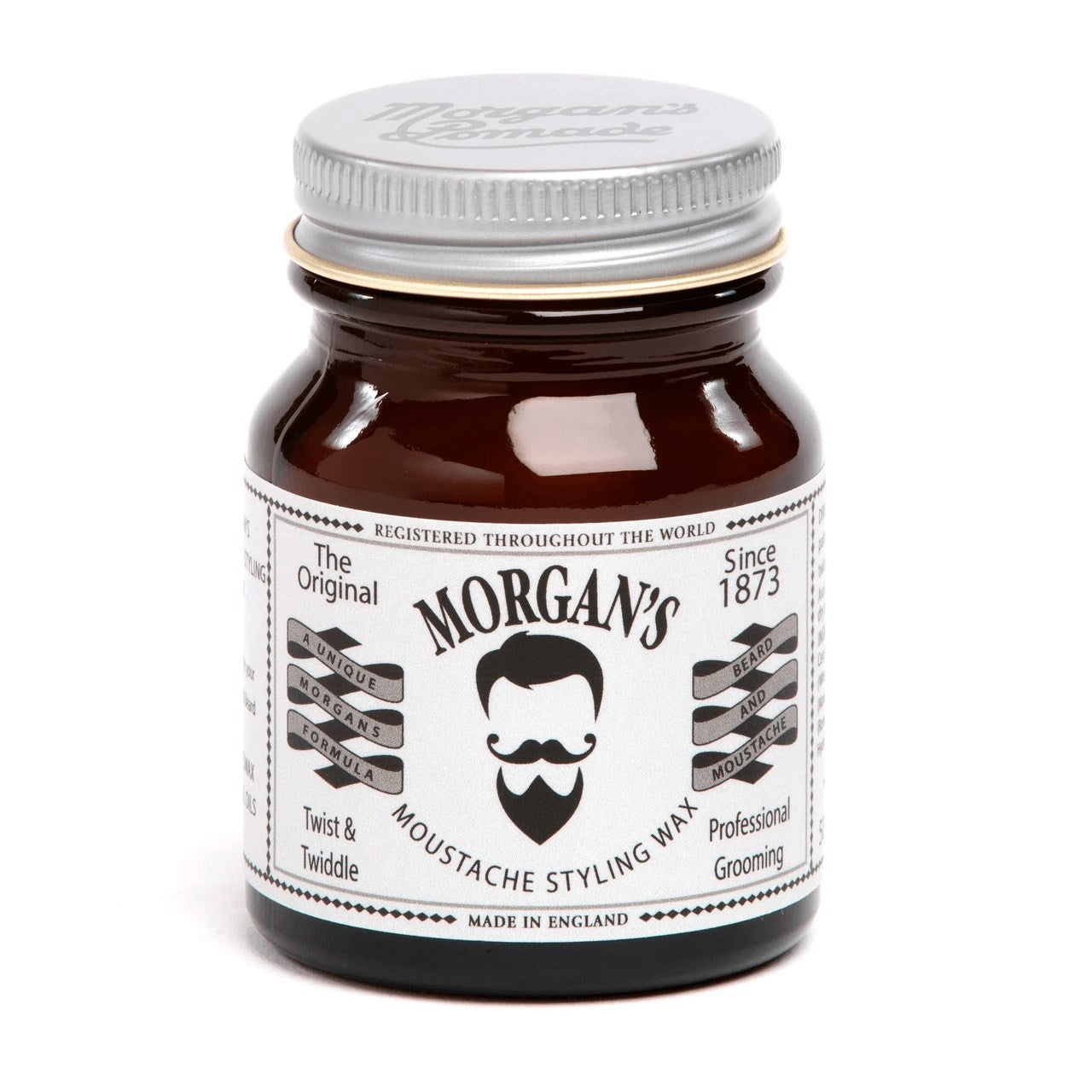MORGAN'S POMADE Moustache Styling Twist Wax Sert Tutuşlu Bıyık Şekillendirme Wax 50gr