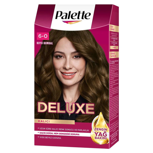 Palette Deluxe Saç Boyası 50ml (6-0 Koyu Kumral) 