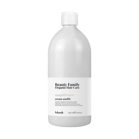 Nook Beauty Family Yıpranmış Saçlar İçin Avokado Hindistan Cevizi Özlü Onarıcı Besleyici Saç Kremi 1000ml