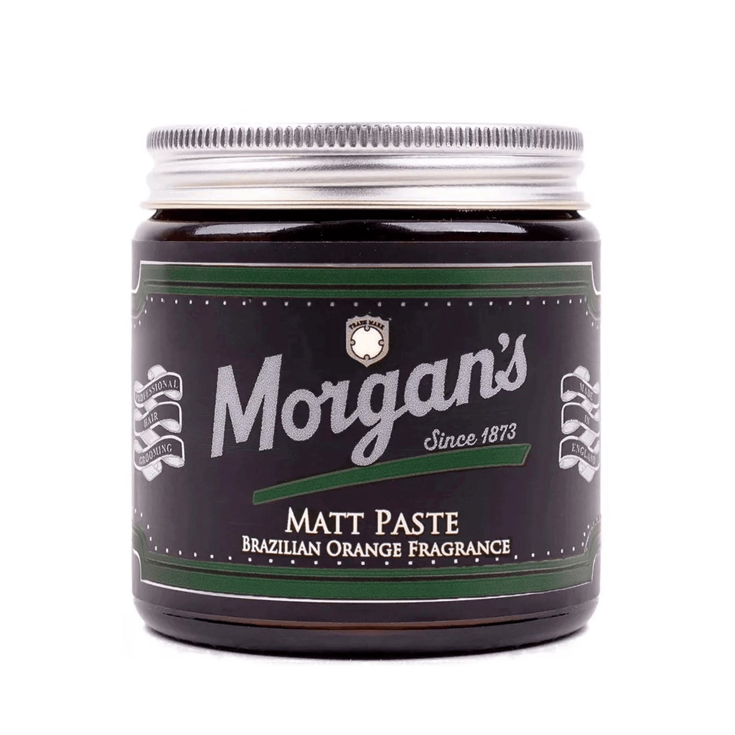 MORGAN'S POMADE Matt Paste Brazilian Orange Mat, Orta Tutuşlu Saç Şekillendirme Kremi 120ml