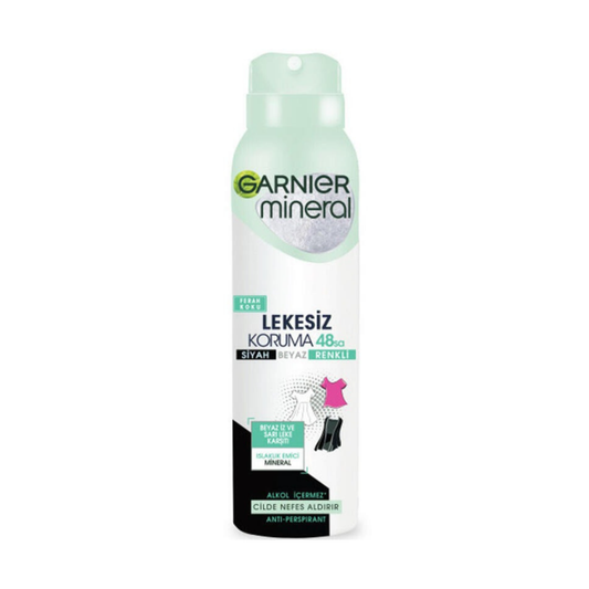 Garnier Mineral Lekesiz Koruma Sprey Deodorant 150ml