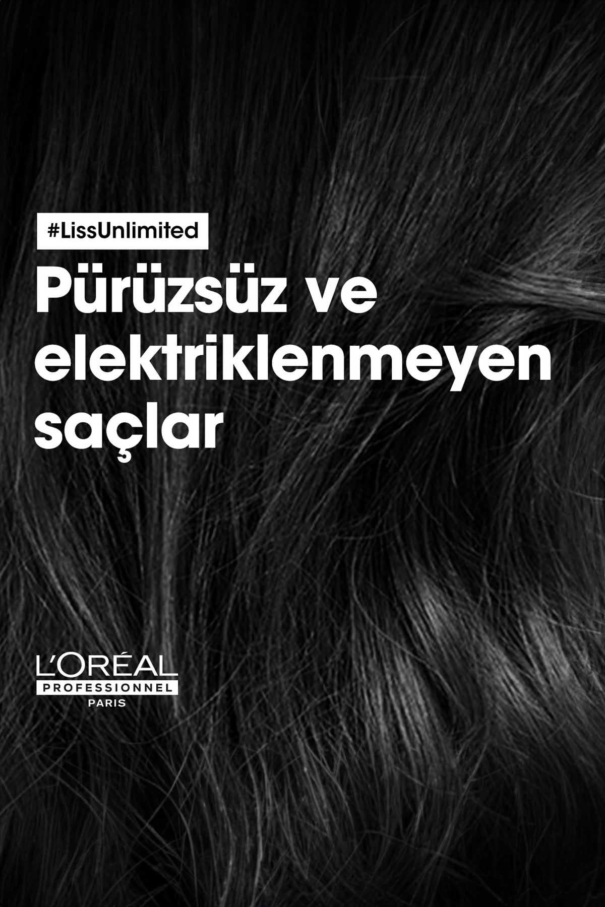 L'Oreal Professionnel Expert Liss Unlimited Elektriklenme Karşıtı Ve Yoğun Yumuşaklık Veren Maske 250 ml